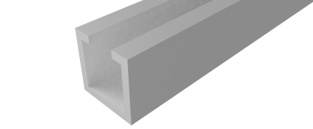 Aluminium Lipped Channel
